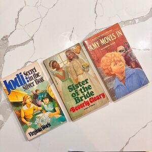 Vintage Preteen Youth Children's Books 3 Fiction Beverly Cleary Scholastic
